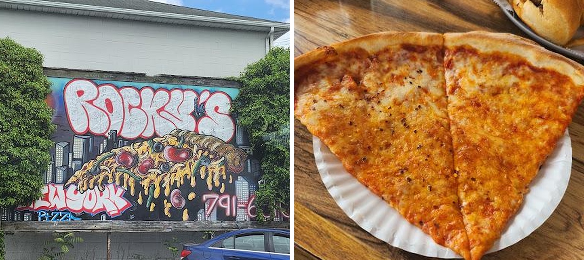 Rocky's New York Pizza Menu